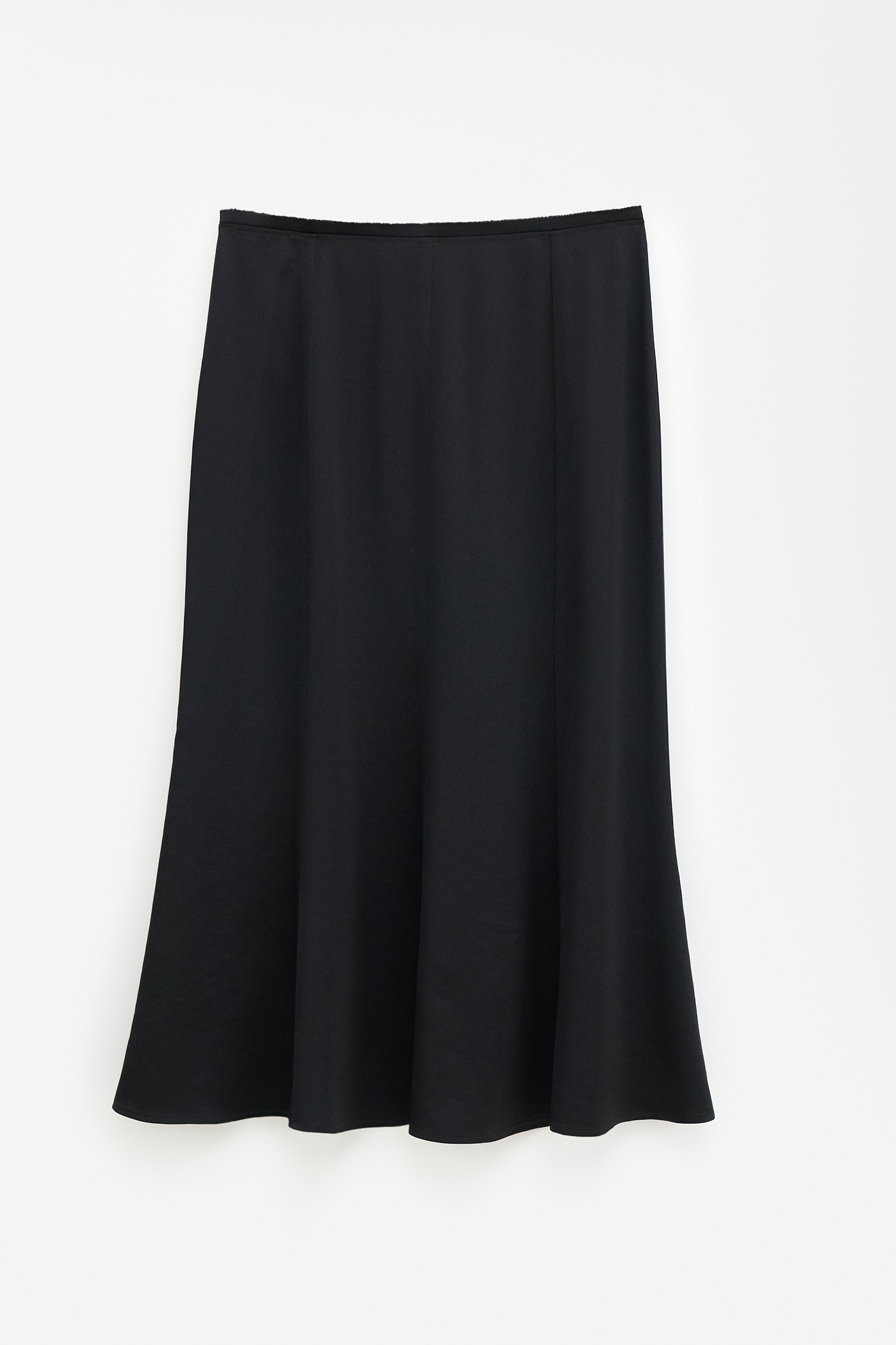 Filippa K Satin Skirt In Black